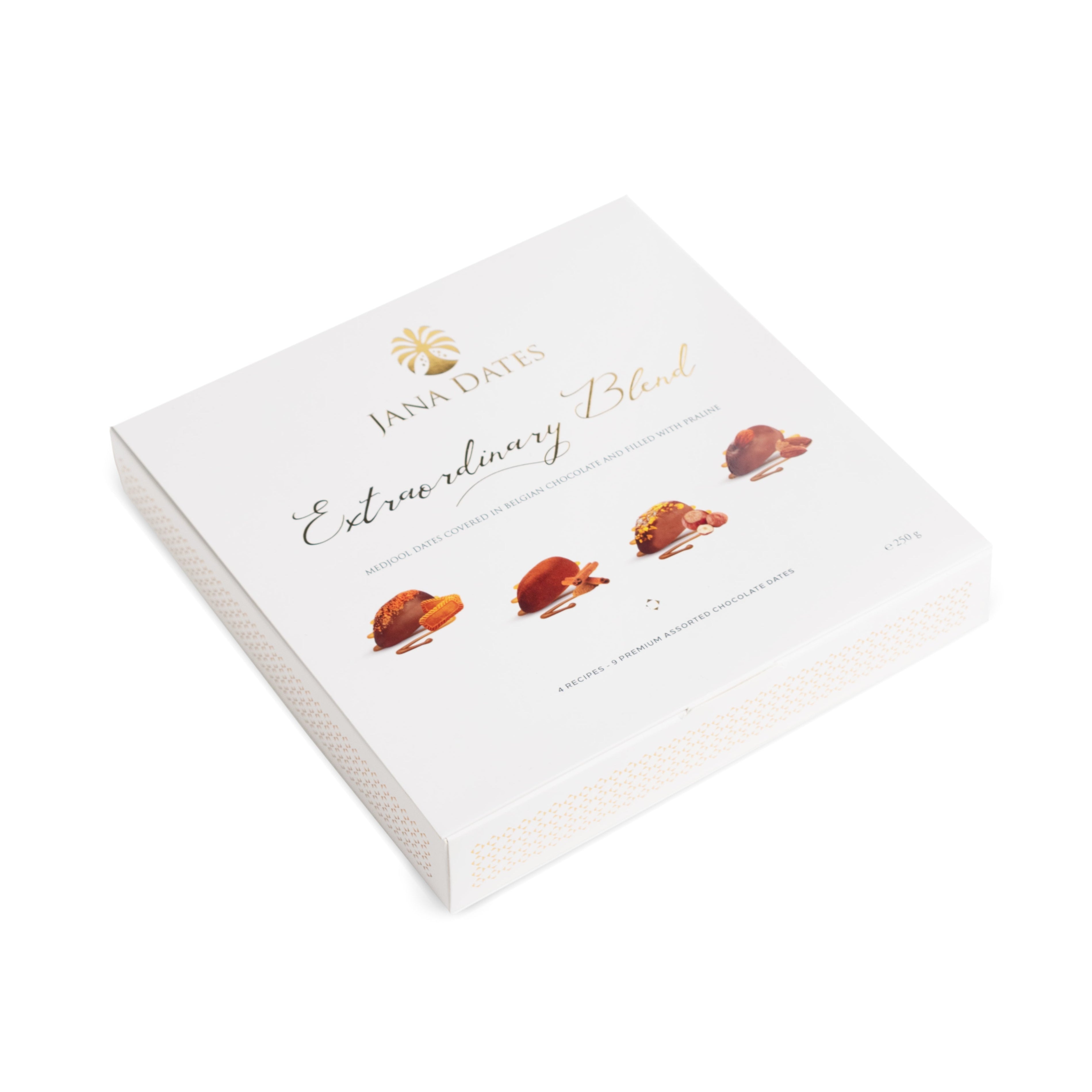 Belgian Chocolate Medjool Dates Box 250g