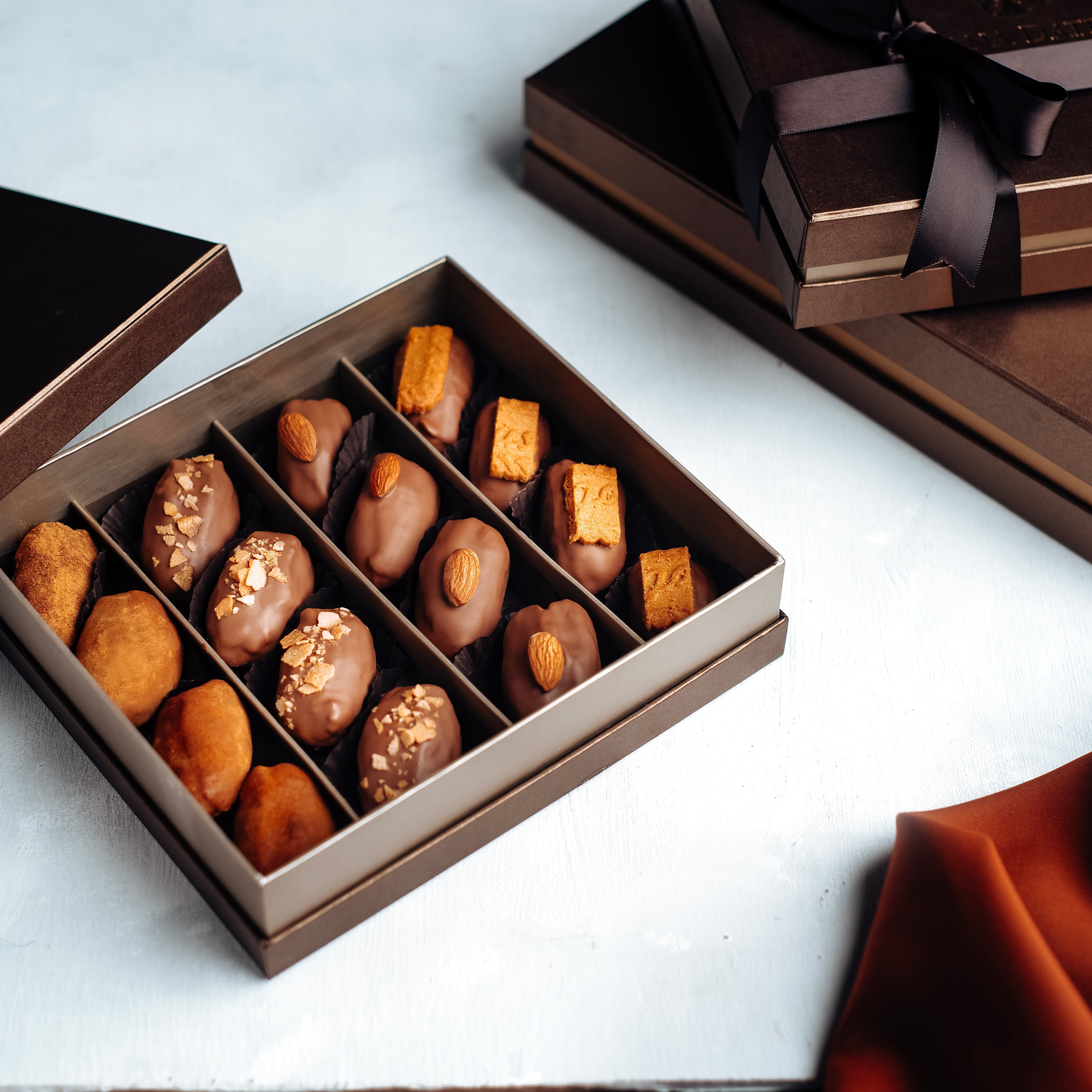 Belgium Chocolate Medjool Dates Special Occasions Box